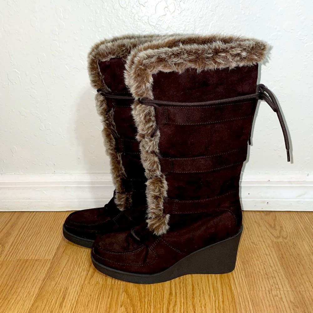 American Eagle Tall Wedge Boots